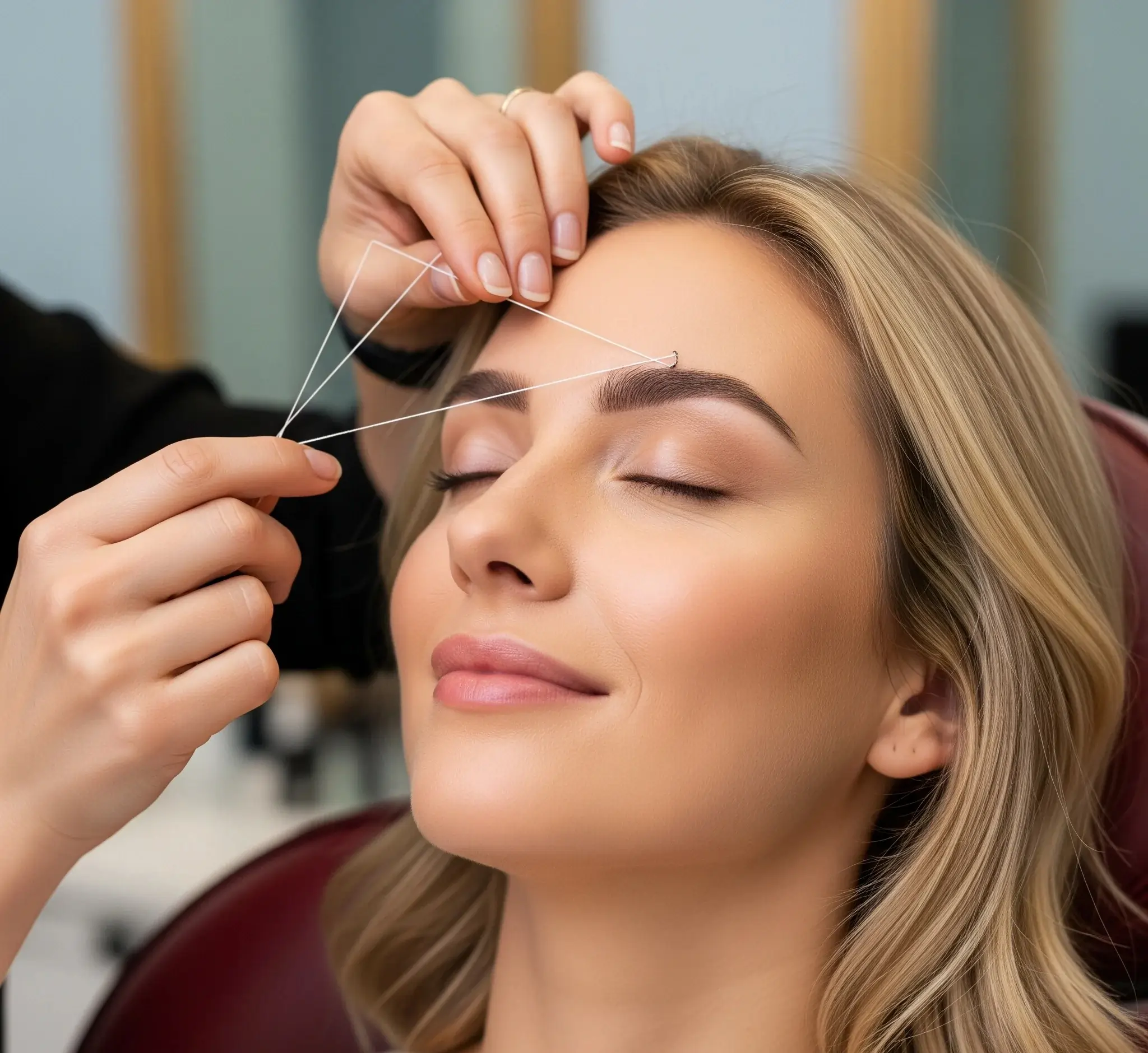 Image of NY Brows and Threading Salon, showcasing expert threading and waxing services for men and women in New York City.