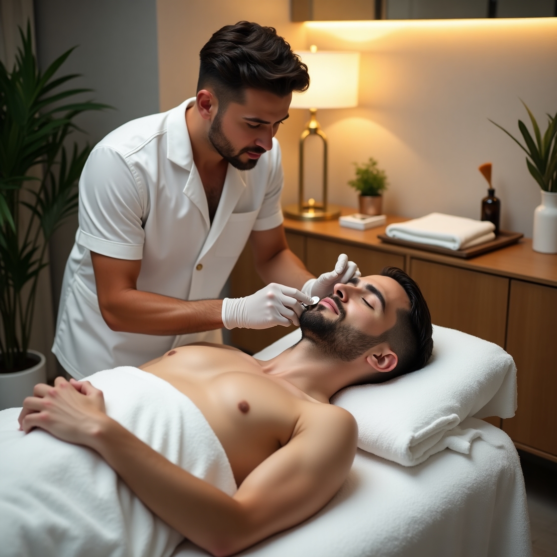 Image of waxing service at NY Brows and Threading Salon.
